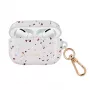 UNIQ Coehl Terrazzo dėklas Apple AirPods Pro - natūraliai balta