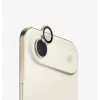 UNIQ Optix Aluminium fotoaparato objektyvo apsauga su aplikatoriumi, skirta Apple iPhone Air, juoda