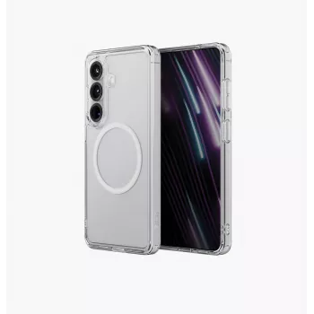 UNIQ LifePro Xtreme MagClick įkrovimo dėklas, skirtas Samsung Galaxy S26 - permatomas