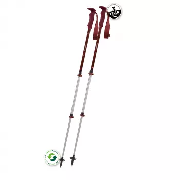 Komperdell Trailmaster Zero Compact trekking lazdos - Malbec