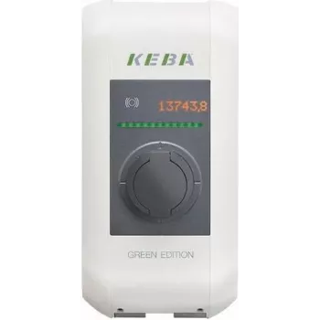 KEBA KeContact P30 x-series 22 kW Type 2 lizdo RFID elektromobilių įkrovimo stotelė (125100)