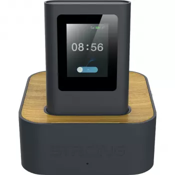 Strong HOPI-5G-D6 5G lauko maršrutizatorius su Wi-Fi 6 AX1800, IP67, PoE, dviejų juostų, 2x Gigabit Ethernet, Nano-SIM