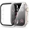 Tech-Protect Defense360 dėklas Apple Watch 44mm (Series 4/5/6/SE) - pilna apsauga su grūdinto stiklo ekrano apsauga, juoda
