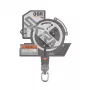 SKINARMA Ekho Universal Lanyard Adapter Patch pilka spalva