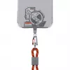 SKINARMA Ekho Universal Lanyard Adapter Patch pilka spalva