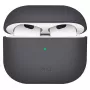 UNIQ Lino AirPods 3 kartos silikoninis dėklas – Ash Grey