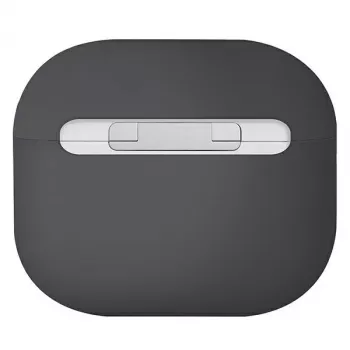 UNIQ Lino AirPods 3 kartos silikoninis dėklas – Ash Grey