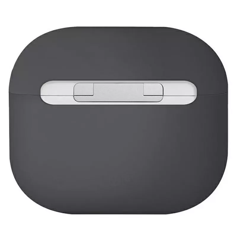 UNIQ Lino AirPods 3 kartos silikoninis dėklas – Ash Grey