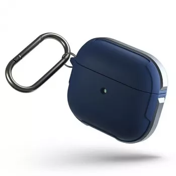 UNIQ Valencia antimikrobinis dėklas, skirtas AirPods 3 kartos, mėlynas