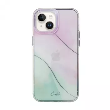 UNIQ Coehl Palette dėklas, skirtas iPhone 14 Plus/15 Plus 6,7 colio, švelnios alyvinės spalvos
