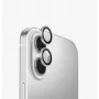 UNIQ Optix Optix Aliuminio kameros objektyvo apsauga, skirta iPhone 17 su aplikatoriumi – sidabrinė