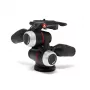 Manfrotto MHXPRO-3WX 3 krypčių galvutė su įtraukiamomis svirtimis, aliumininė, 8kg apkrova, greito atleidimo plokštelė 200PL-14, juoda