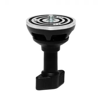 Manfrotto 520BALLSHX 75 mm pusrutulio lyginimo adapteris su trumpa rankena trikojui