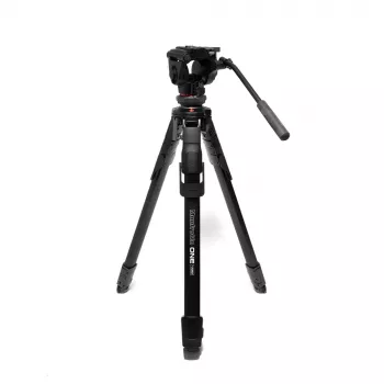 Manfrotto MKONEVA-500X hibridinis foto-vaizdo trikojis su skysčio galvute, 5 sekcijų aliuminio kojos, užveržiamieji fiksatoriai, greitoji kolona, nešiojimo krepšys