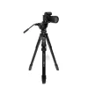 Manfrotto MKONEVA-500X hibridinis foto-vaizdo trikojis su skysčio galvute, 5 sekcijų aliuminio kojos, užveržiamieji fiksatoriai, greitoji kolona, nešiojimo krepšys