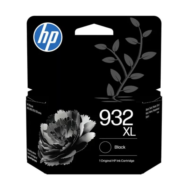 HP 932XL didelės talpos juodos rašalo kasetė, originali - 22,5 ml - iki 1000 puslapių