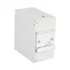 EFB DIN Rail paskirstymo dėžutė OM4, 12x LC pigtail, 6x LC-Duplex mova, šviesiai pilka