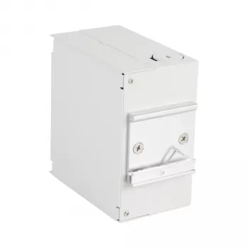EFB DIN Rail paskirstymo dėžutė OM4, 12x LC pigtail, 6x LC-Duplex mova, šviesiai pilka