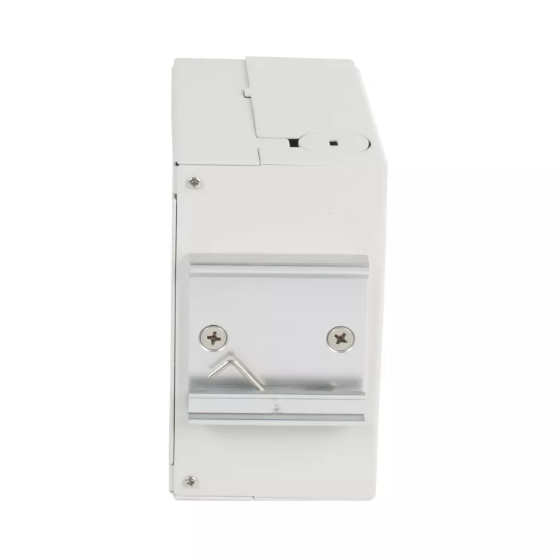 EFB DIN Rail paskirstymo dėžutė OM4, 12x LC pigtail, 6x LC-Duplex mova, šviesiai pilka