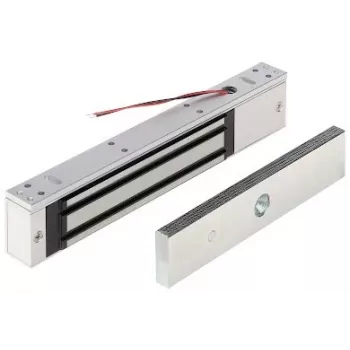 GENWAY elektromagnetinė spyna ZE-280-2, 280 kg laikymo jėga, paviršinio montavimo, fail-safe, 12/24V DC