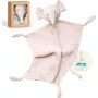 Momcozy medvilninis drambliuko pliušinis žaislas kūdikiams, rožinis