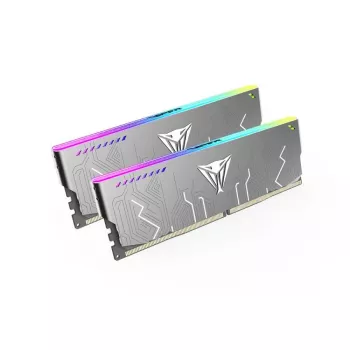 Patriot Viper Venom RGB 32GB (2x16GB) DDR5-6000 CL28 AMD EXPO Dual Kit juoda