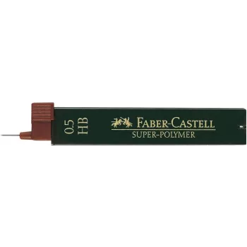 FABER-CASTELL Super-Polymer 0,5 mm HB mechaninio pieštuko šerdelės (24 vnt.)