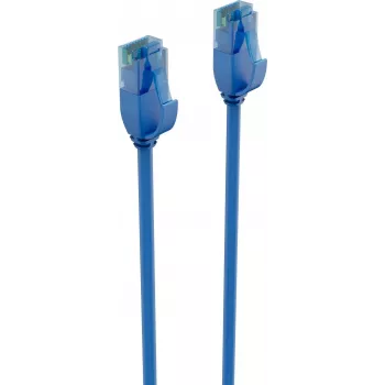 ShiverPeaks BS08-22031 Cat6 U/UTP plonas jungiamasis laidas, 0,5 m, mėlynas