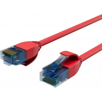 ShiverPeaks BASIC-S plonas Cat6 U/UTP jungiamasis laidas, 3,0 m, raudonas