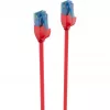 ShiverPeaks BASIC-S plonas Cat6 U/UTP jungiamasis laidas, 3,0 m, raudonas