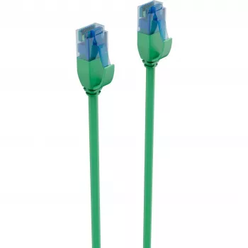 ShiverPeaks BASIC-S Slim Cat.6 U/UTP Patch Laidas, 3 m, žalias