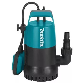 Makita PF0300 povandeninis siurblys 300W, 8400 l/h, 5m pakėlimo aukštis, plūdinis jungiklis, 10m laidas