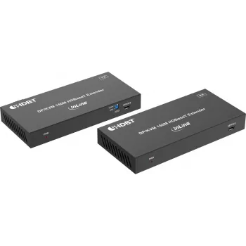 InLine® KVM prailgintuvas, DP 4K/60Hz, HDBaseT, 100m, rinkinys (57885N)