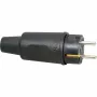 Kopp 179516009 Schuko saugos kištukas, guminis, 16 A, 230 V, IP44, juodas