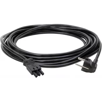 Kopp 10m ilgio prailginimo laidas su Schuko kištuku ir GST18i3 lizdu, 1,5 mm², juodas