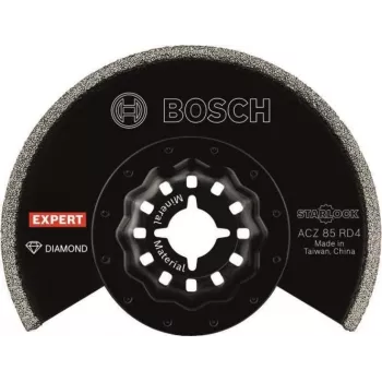 Bosch 2608902057 deimantinis daugiafunkcis segmentinis pjūklo diskas ACZ 85 RD4, 85 mm, Starlock, skirtas fugų ir skiedinio šalinimui