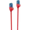 ShiverPeaks BASIC-S Slim Cat6 U/UTP jungiamasis laidas, 5m, raudonas, 28 AWG, 10 Gbps