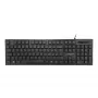 LC-Power LC-KEY-903DE biuro klaviatūra, USB, juoda, vokiškas išdėstymas
