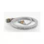 WANTEC 7004 Cat6a F/UTP trumpasis jungiamasis laidas, 0,5 m, RJ-45, 10 Gbps, juodas