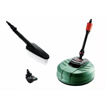 Bosch Home and Car Cleaning Kit, skirtas Aquatak slėginiams plautuvams – minkštas šepetys, 90° antgalis, 6m prailginimo žarna