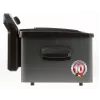 Fritel Turbo SF 4551M gruzdintuvė 3200 W 4,5 l nerūdijančio plieno, juoda