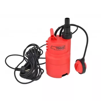 AWTOOLS AW85000 povandeninis siurblys 250W 5000L/h 6m pakėlimo aukštis IPX8 automatinis plūdės jungiklis švariam vandeniui