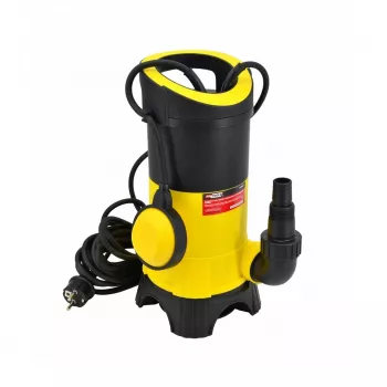 AWTOOLS AW Waste Water Pump 1100W panardinamasis nešvaraus vandens siurblys su plūdiniu jungikliu, 15000 L/h, 10 m pakėlimo aukštis, nerūdijantis plienas