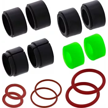 InLine® M20 maitinimo kabelių jungčių sandarinimo rinkinys, IP67, guma, 2 vnt., juodos spalvos
