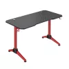 LogiLink Gaming stalas 120x60 cm RGB raudonas rėmas