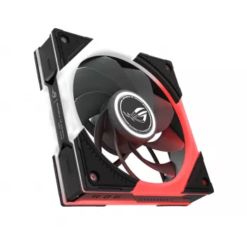 ASUS ROG Eurux GR120 ARGB Reverse Fan Black Edition, 120 mm, vieneto paketas