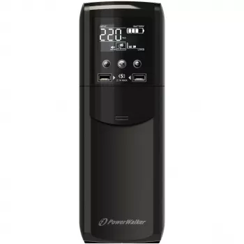 PowerWalker VI 800 CSW linijinis-interaktyvus UPS - 800VA/480W, 2 Schuko lizdai, AVR, USB
