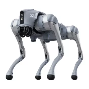 Unitree Go2 Pro keturkojis robotas šuo su 4D LiDAR, 4K AI kamera, 48 TOPS AI, 12 DoF, IP67, 8000 mAh baterija, Wi-Fi 6, Bluetooth 5.2, 3.5 m/s, 5 kg keliamoji galia
