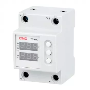CNC EL240326 Įtampos ir srovės valdymo relė, 63A, 230V AC, DIN bėgelis