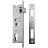 PSG 63.211 L/P įdėtinė spyna su fiksatoriumi ir skląsčiu, reversinė, 220 x 22 mm apkala, 72 mm PZ, 50 mm atstumas, cinkuotas plienas